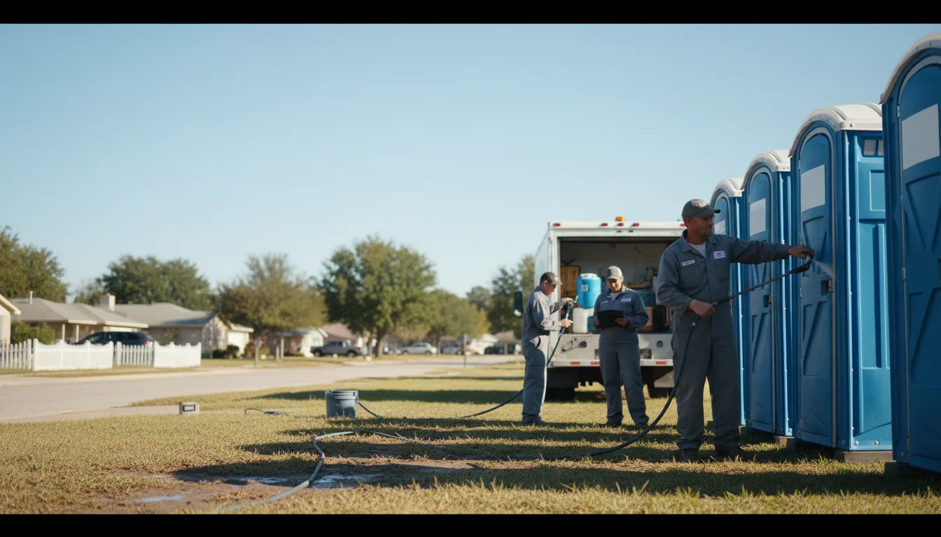 Long-Term Portable Toilet Rental in Bailey, TX near me